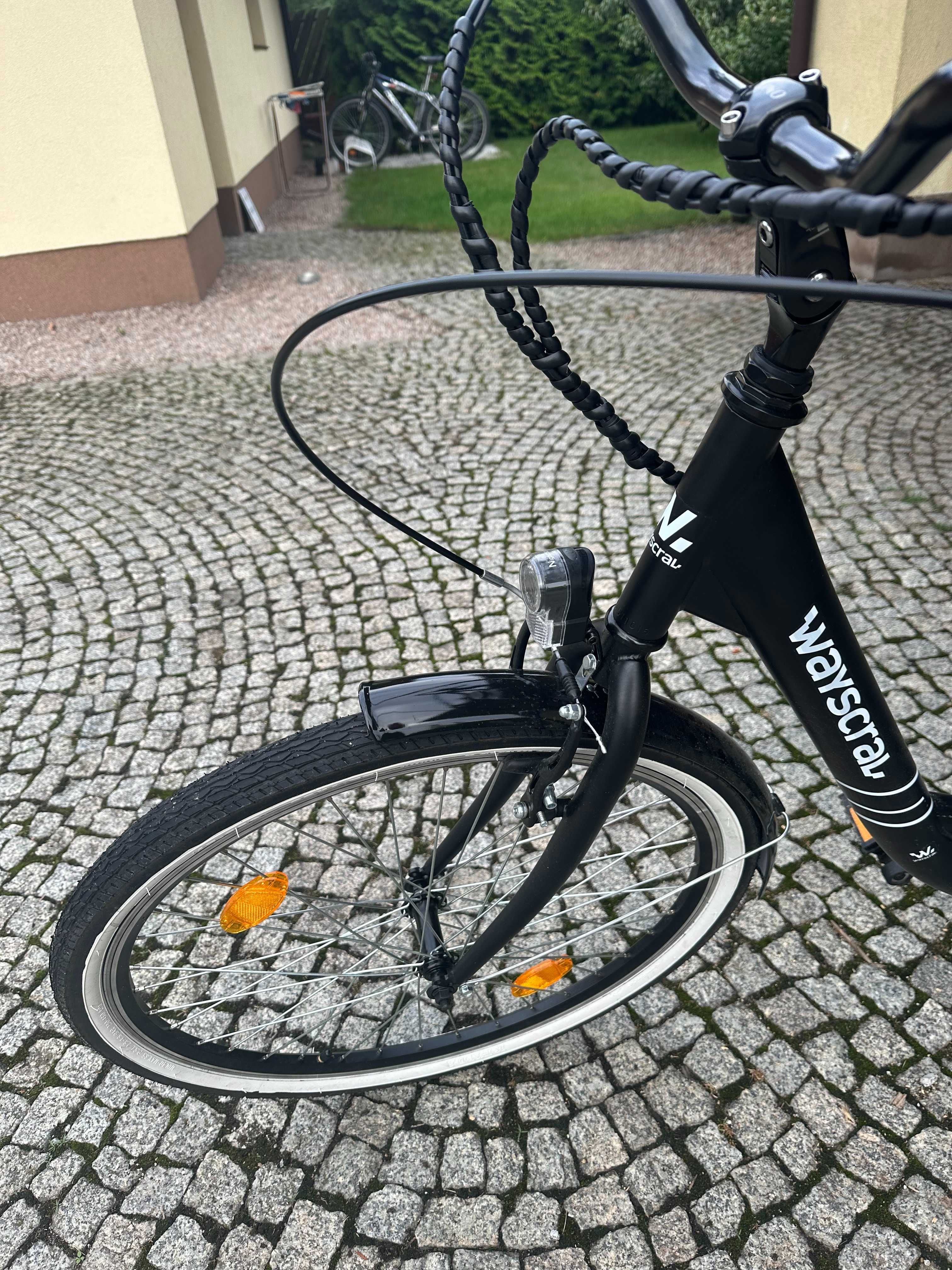 Rover elektryczny Wayscral E100 czarny 26"