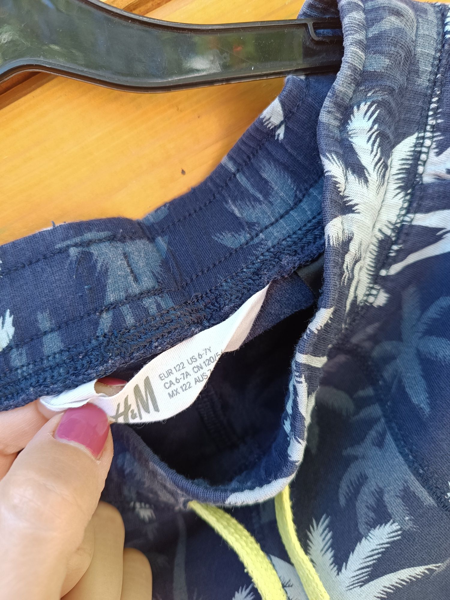 Spodenki krótkie szorty lato h&m 122 dla chłopca