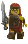 Lego minifigures seria 25 dziki barbarzyńca  71045