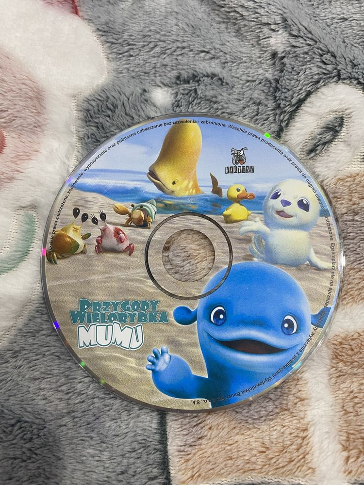Plyta DVD bajka - przygody Wielorybka Mumu