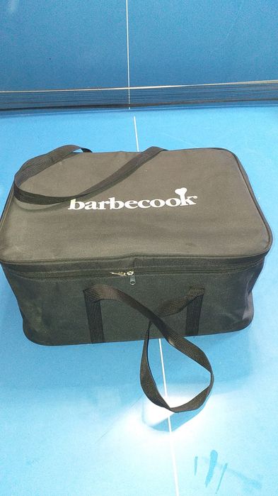 barbecook Carlo przenośny grill z nadmuchem na kemping z torbą