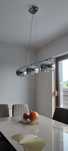 Lampa wisząca CRYSTAL Zuma Line potrójna