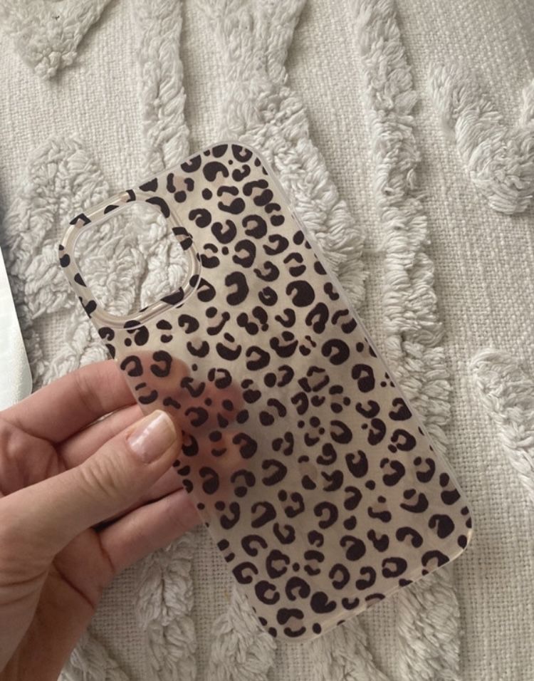 Etui case pokrowiec iphone15 ip15 panterka leopard cętki boho insta