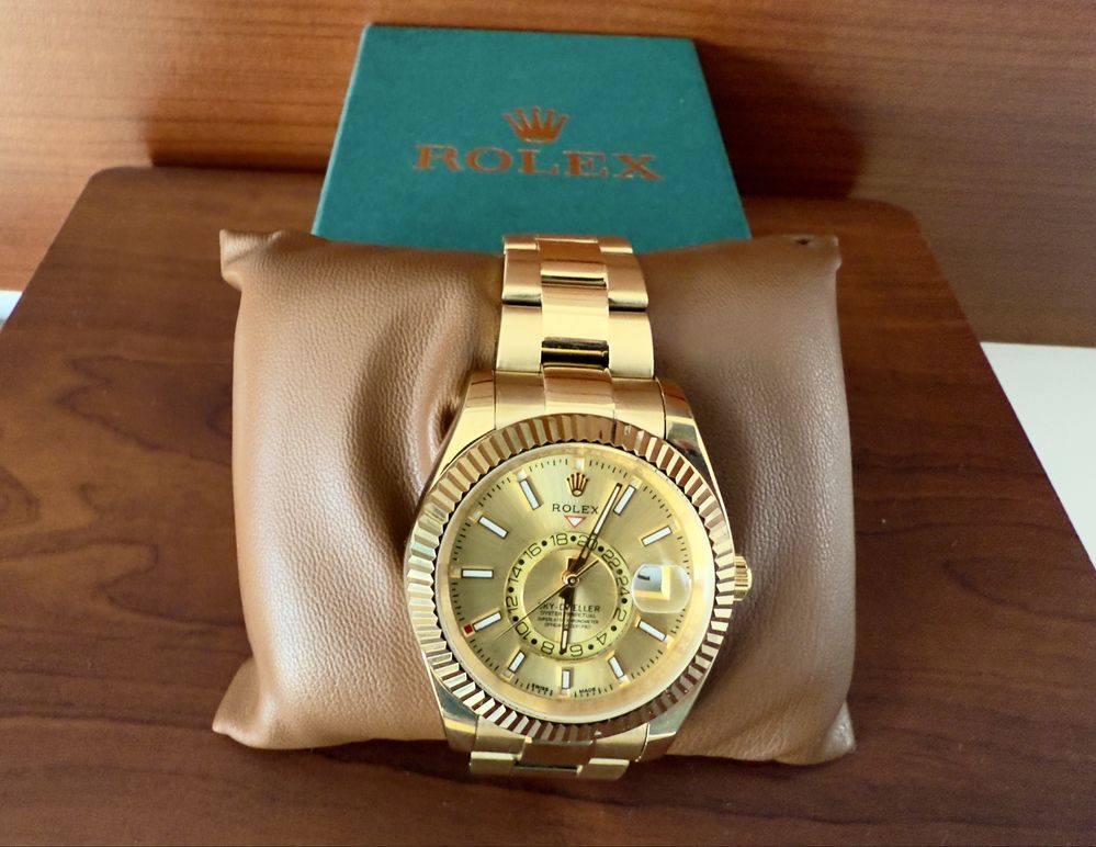 Zegarek Rolex Day-Date Onyx Biały Kruk Zobacz