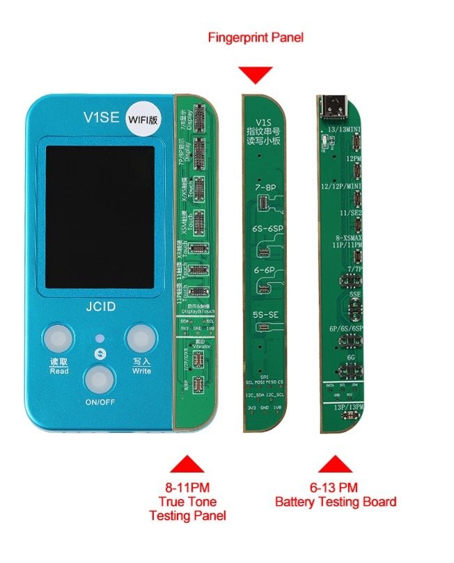 Programator JCID V1SE wifi z 3 płytkami KOMPLET SPRAWNY