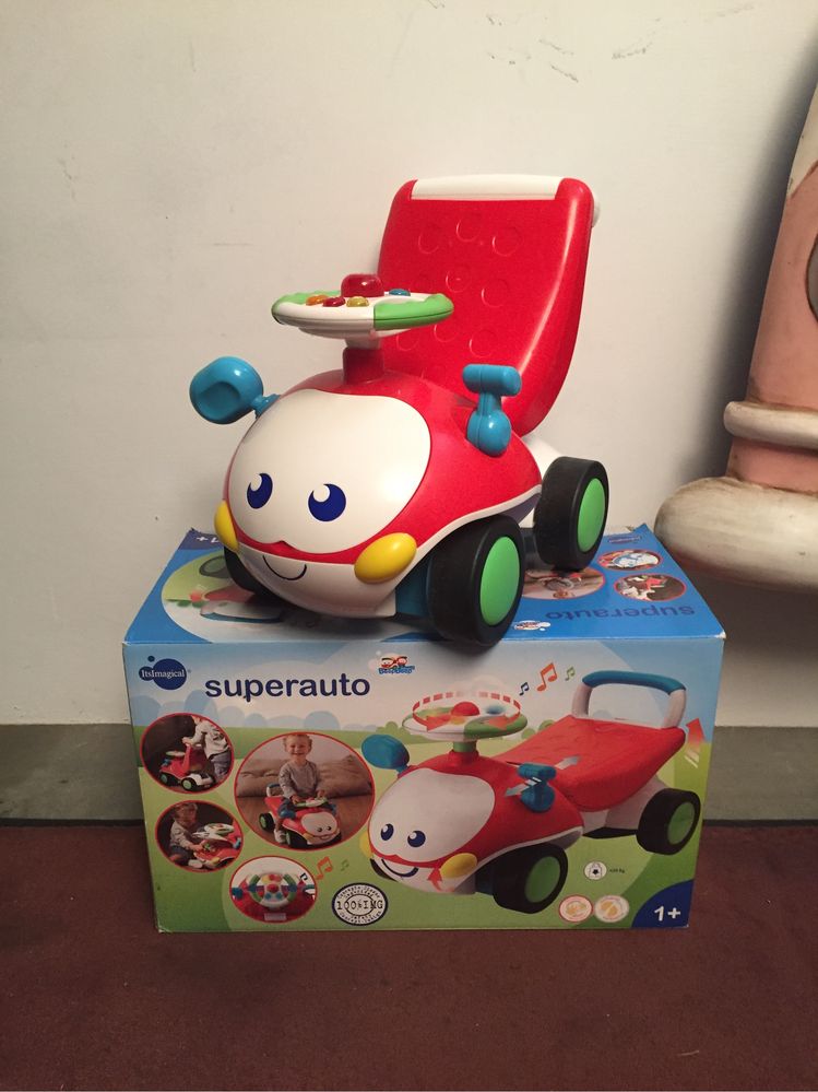 Andador e passeio Superauto Beep-Beep IMAGINARIUM