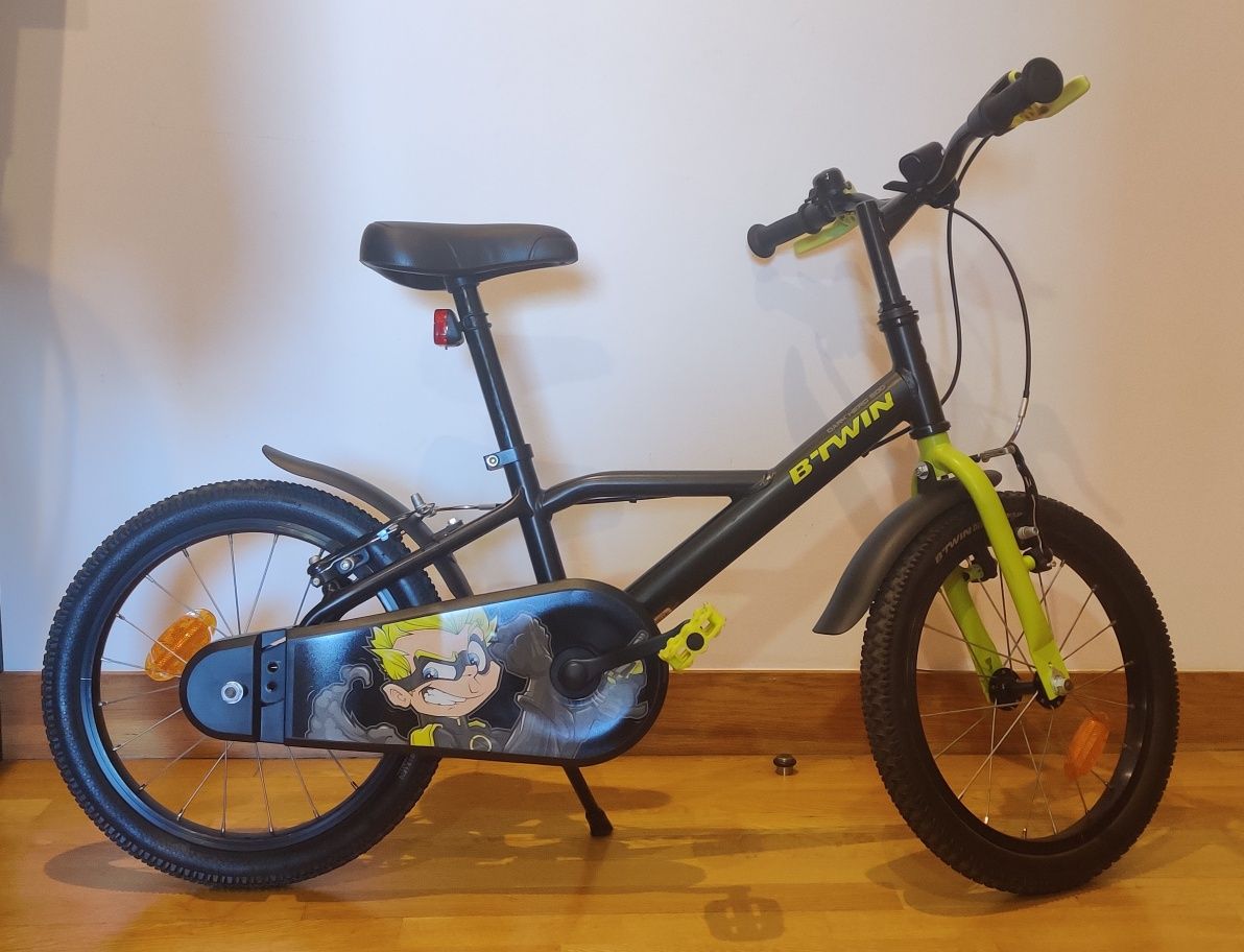 Bicicleta de criança - Btwin Dark Hero 16"