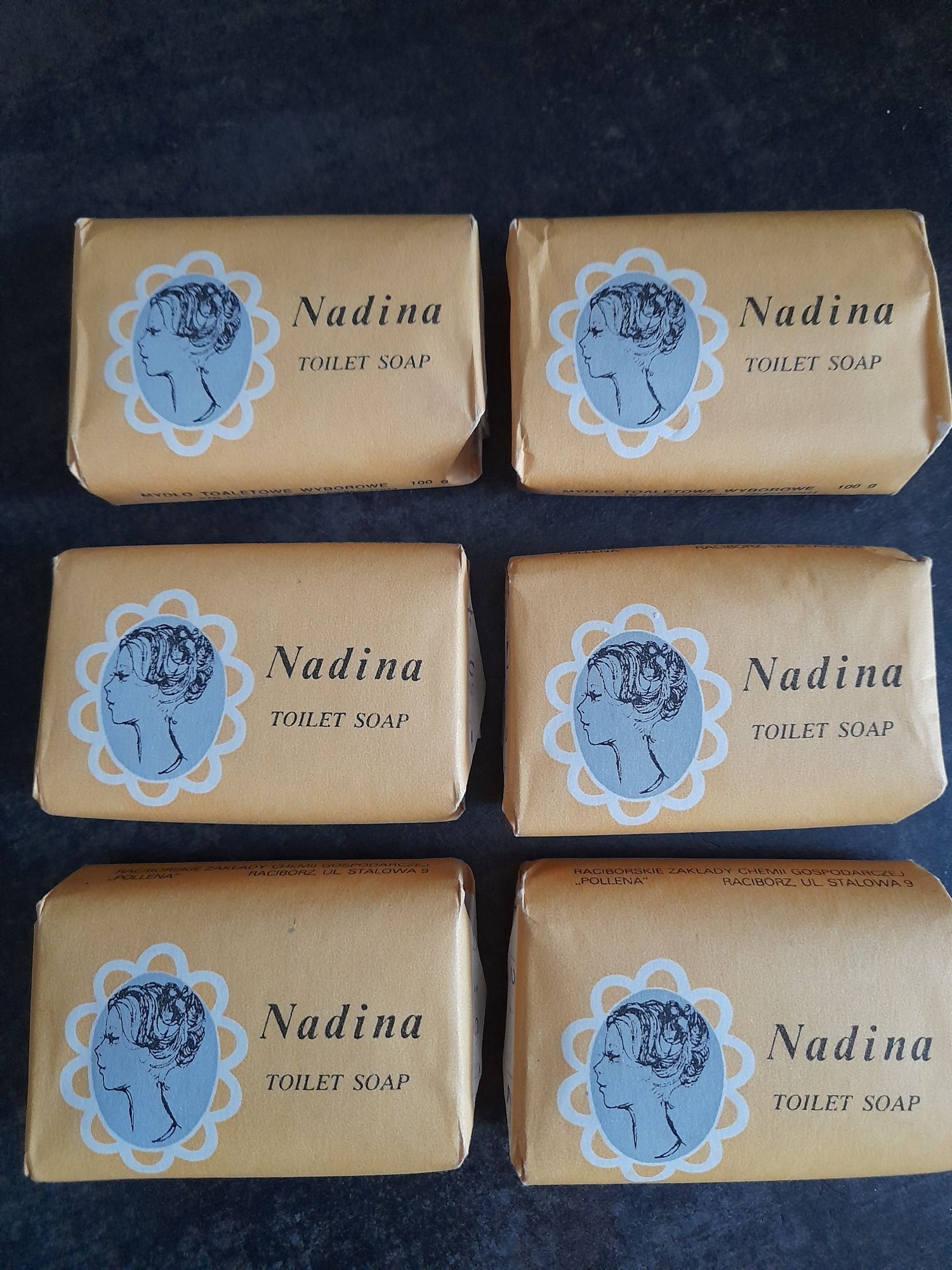 PRL mydło mydełka vintage kolekcja Nadina soap