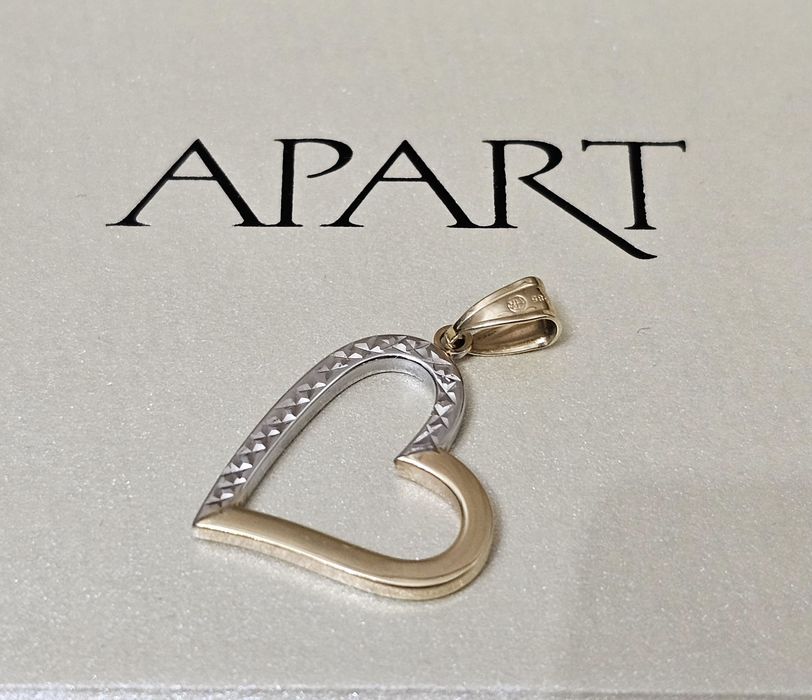 Złota zawieszka na łańcuszek złoto 585 14K au Apart