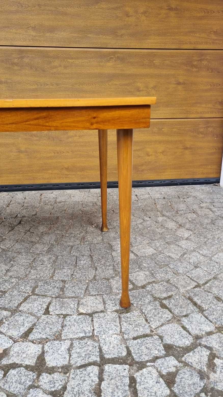 Stół Grabiński Design PRL Lata 60 fornir orzech
