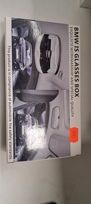 Schowek samochodowy na okulary BMW