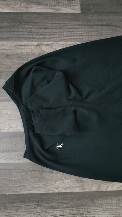 klasyczna prosta, czarna koszulka Calvin Klein Jeans XL/L