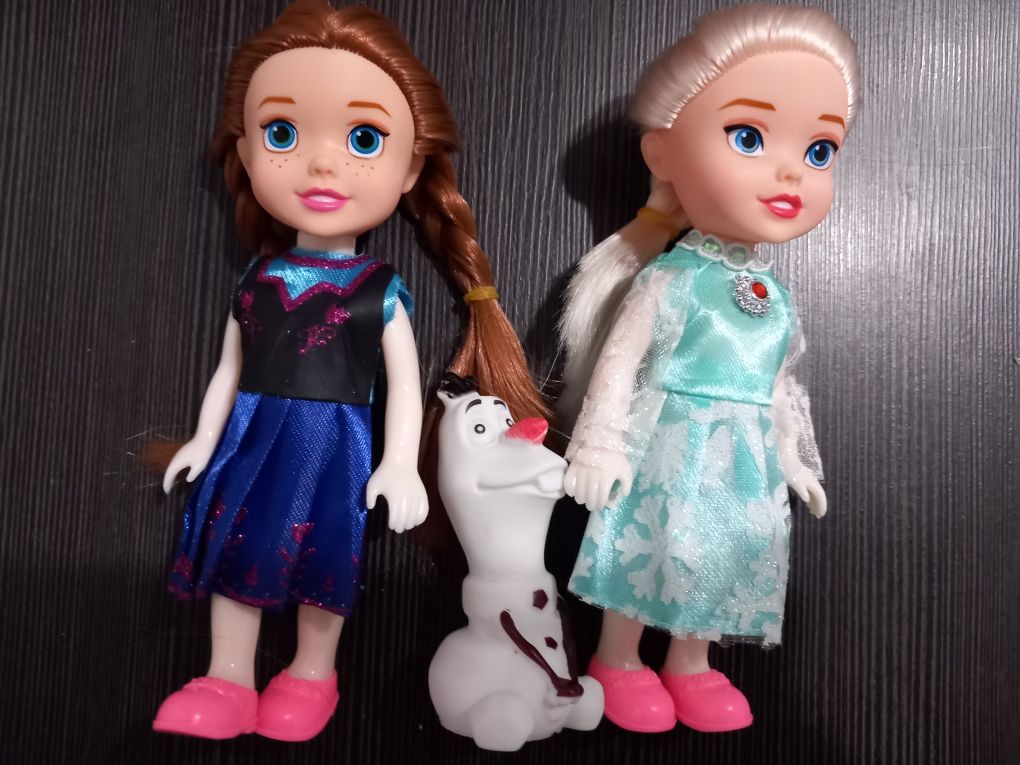 Nowy zestaw lalek frozen kraina lodu lalki prezent