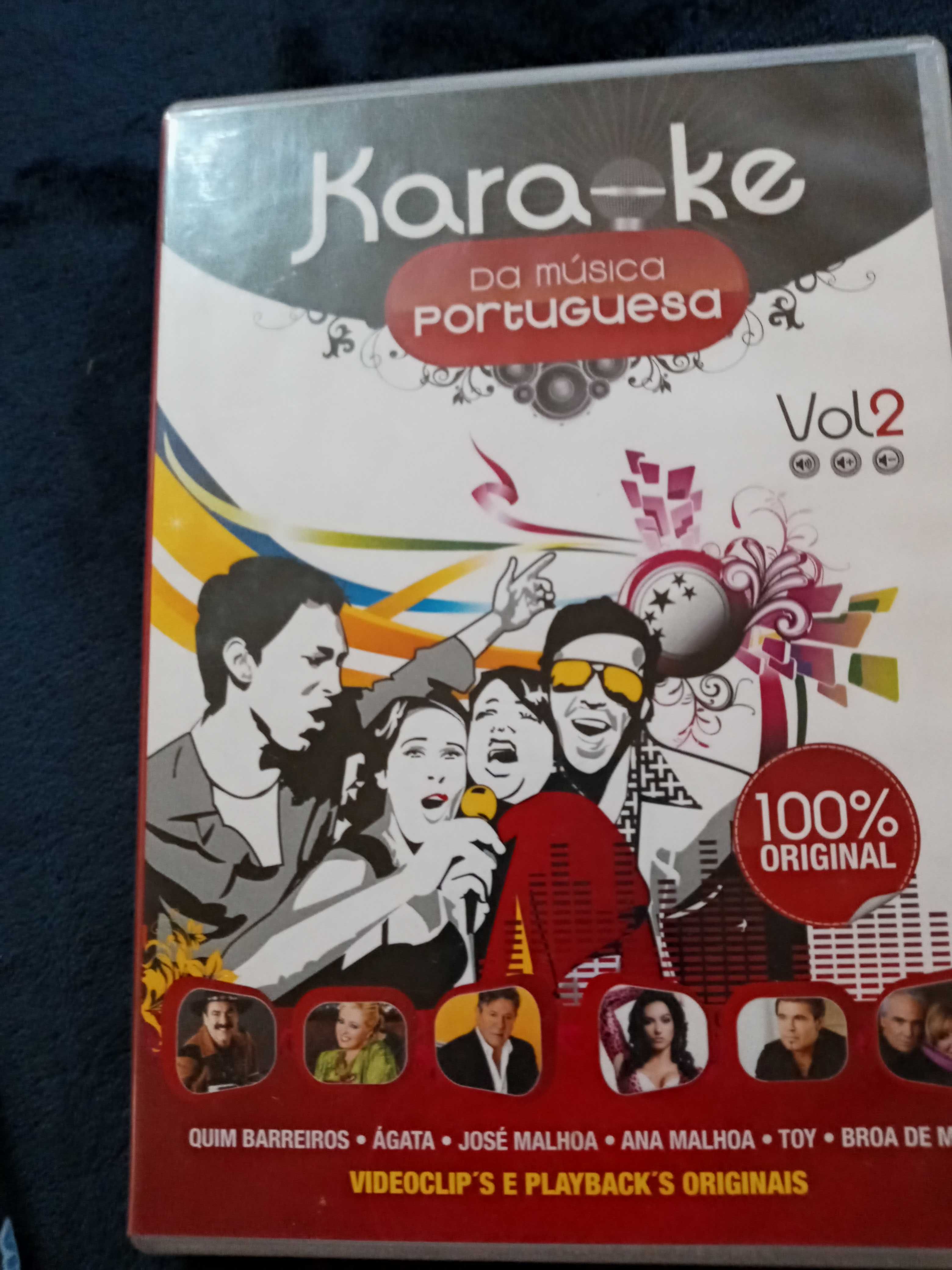 3 DVDs de Karaoke