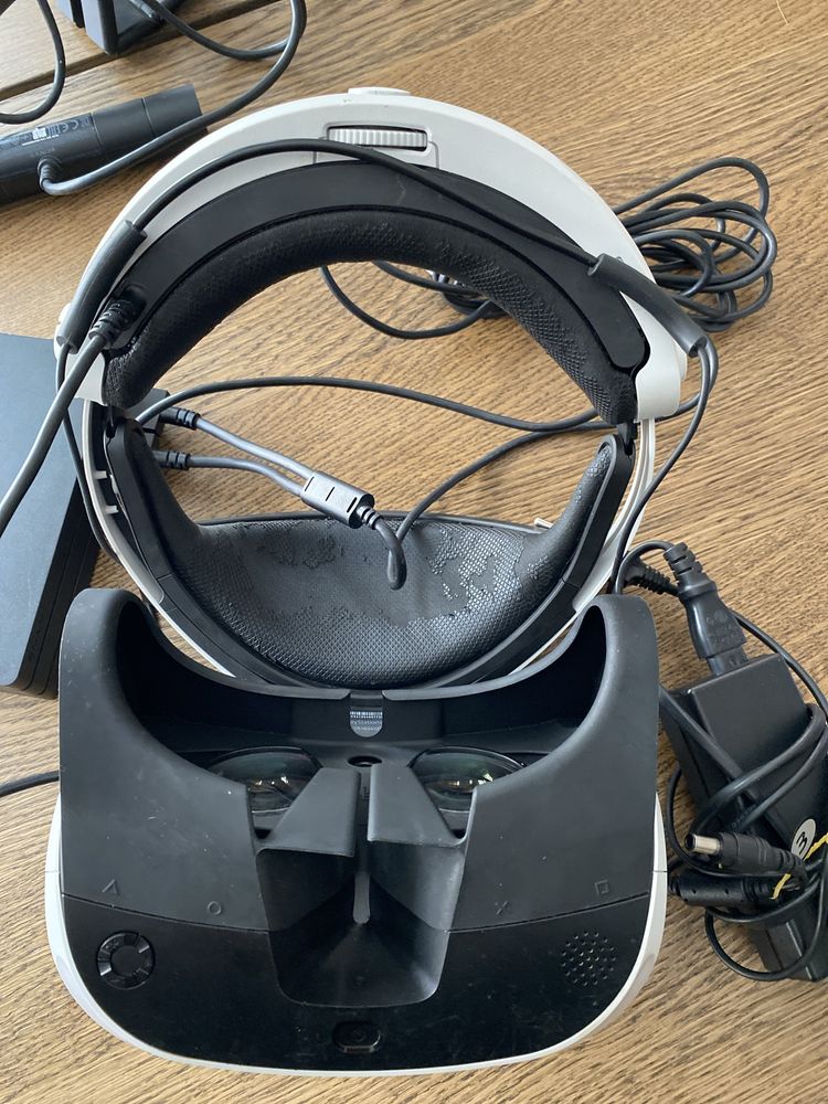 Oculos VR PS4 com adaptador para PS5 com jogo