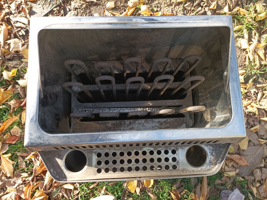 Сухой электрокамин для сауны