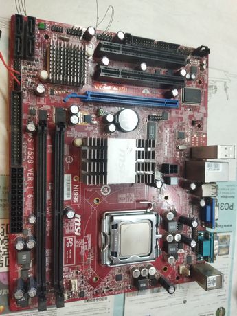 Материнка с процессором Msi ms -7529