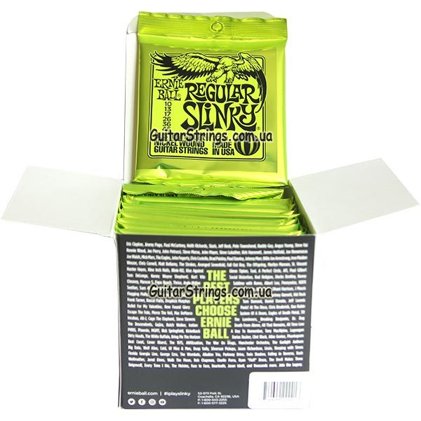 Струны Elixir, Ernie Ball, D'Addario, GHS, Martin, Savarez для гитары