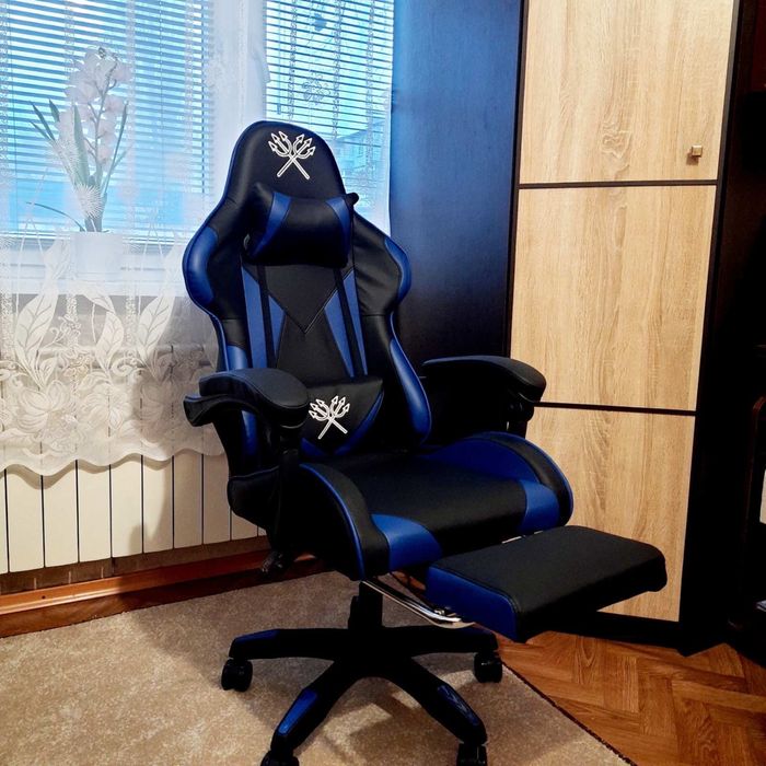 Ігрове крісло Геймерське Комп'ютерне спортивне крісло офісне Геймерско
