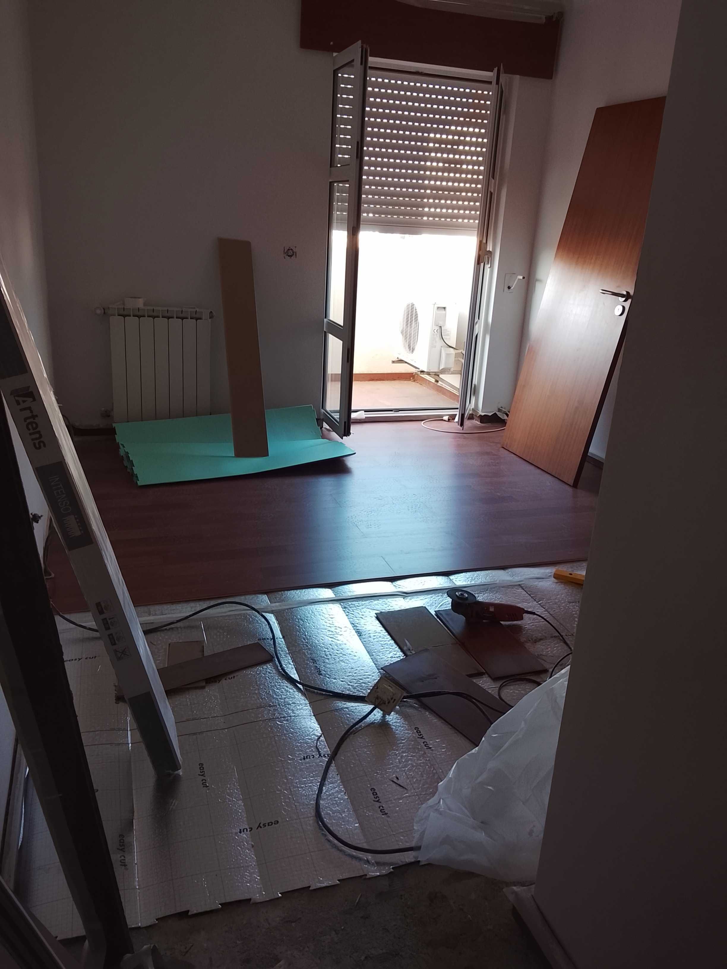 Fazemos Pladur , chão flutuante,pintura,casas de banho