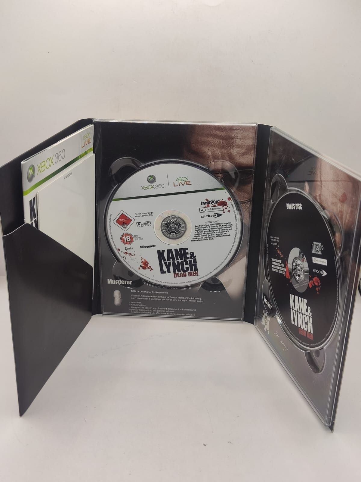 Kane & Lynch Dead Men Limited Edition 3xA Xbox