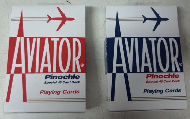 Aviator Pinochle Baralho cartas Made in Usa