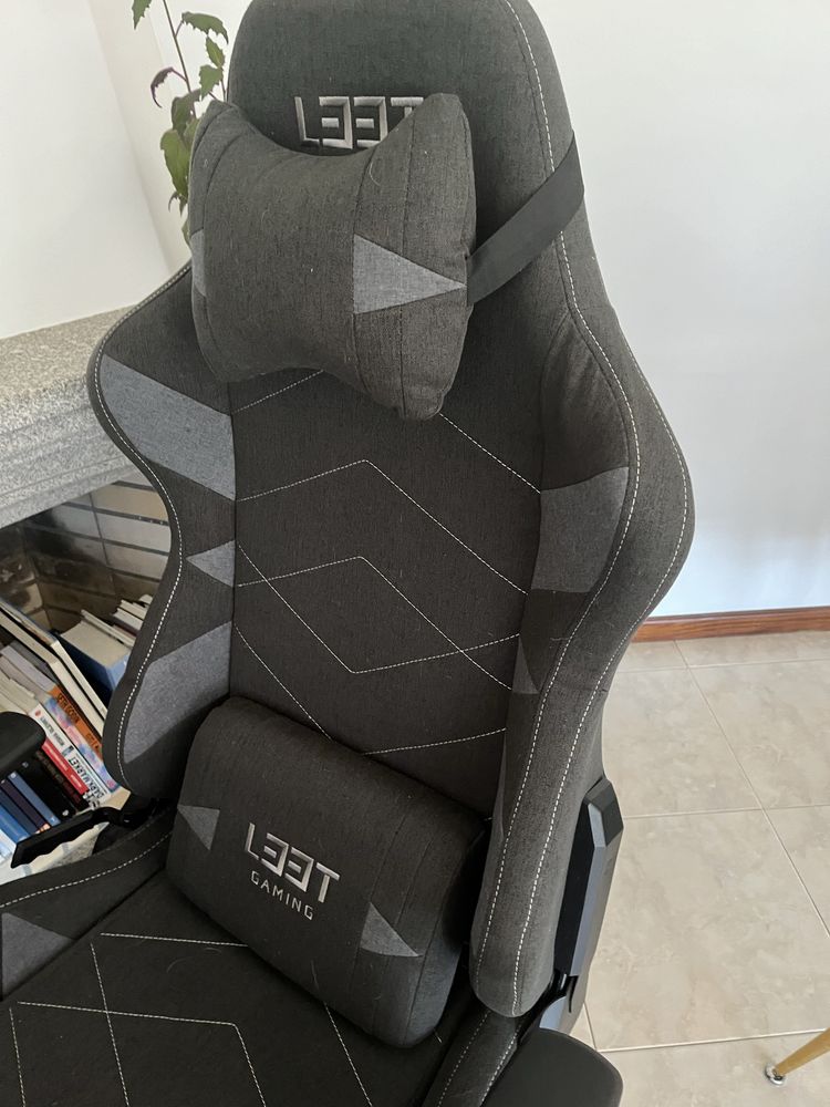 Cadeira Gaming L33T Elite V4 cinza