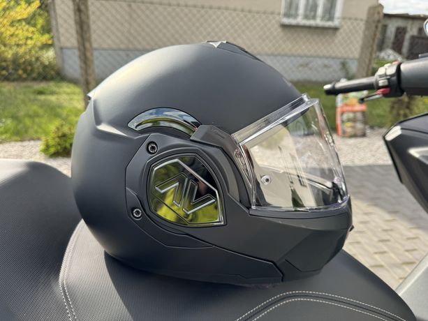 Kask szczękowy LS2 ADVANT, rozm M, jak nowy