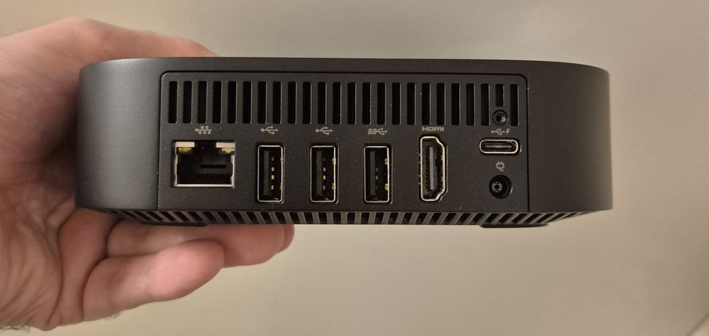 HP chromebox G2 mini pc 120/8Gb intel celeronn