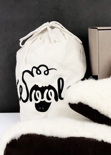 Oryginalne kapcie/bambosze Woolca z wełny merino na prezent r42 outlet