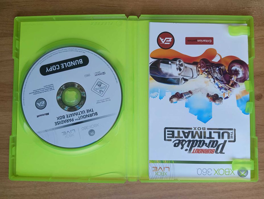 Xbox 360 Burnout Paradise Bundle Copy