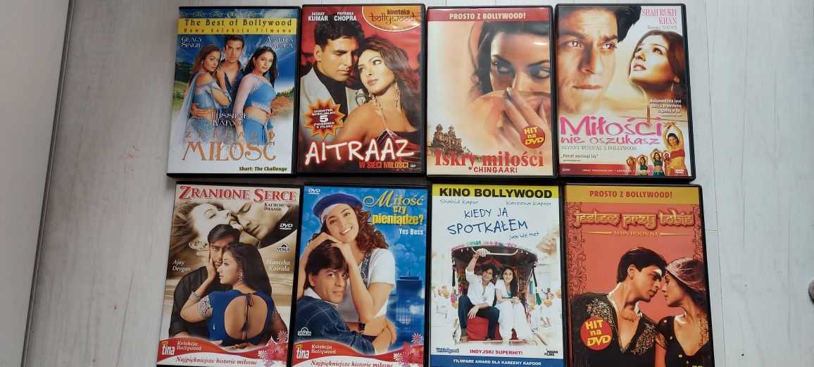 Fimy Bollywood dvd zranione serce, iskry miłości, kiedy ja spotkałem