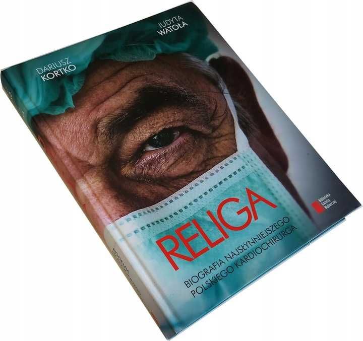 RELIGA Biografia - Kortko, Watoła + DVD BOGOWIE - Tomasz Kot AUTOGRAF