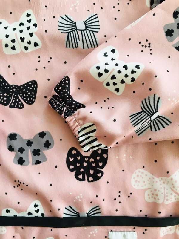 Kokardki - Śliniak fartuszek Moonbloom Moon bloom BLW 6-36 miesięcy