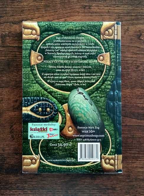 Angie Sage Septimus Heap Smoczy lot