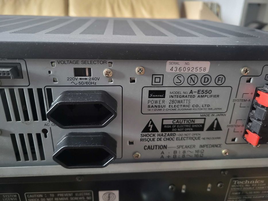 Sansui A-E 550 wzmacniacz