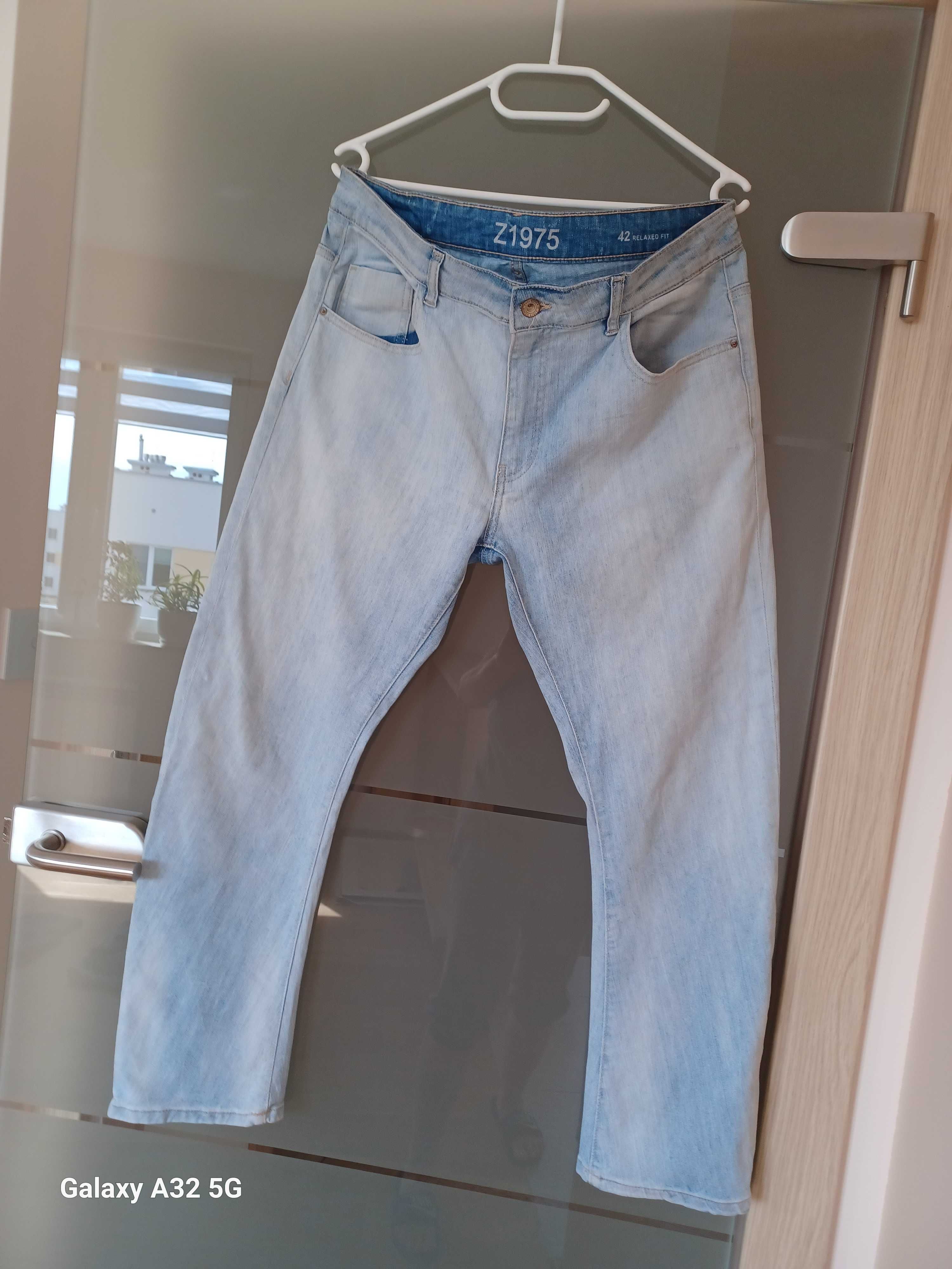 w32. Męskie jeansowe Spodnie Skinny marki Zara rozmiar XXL.