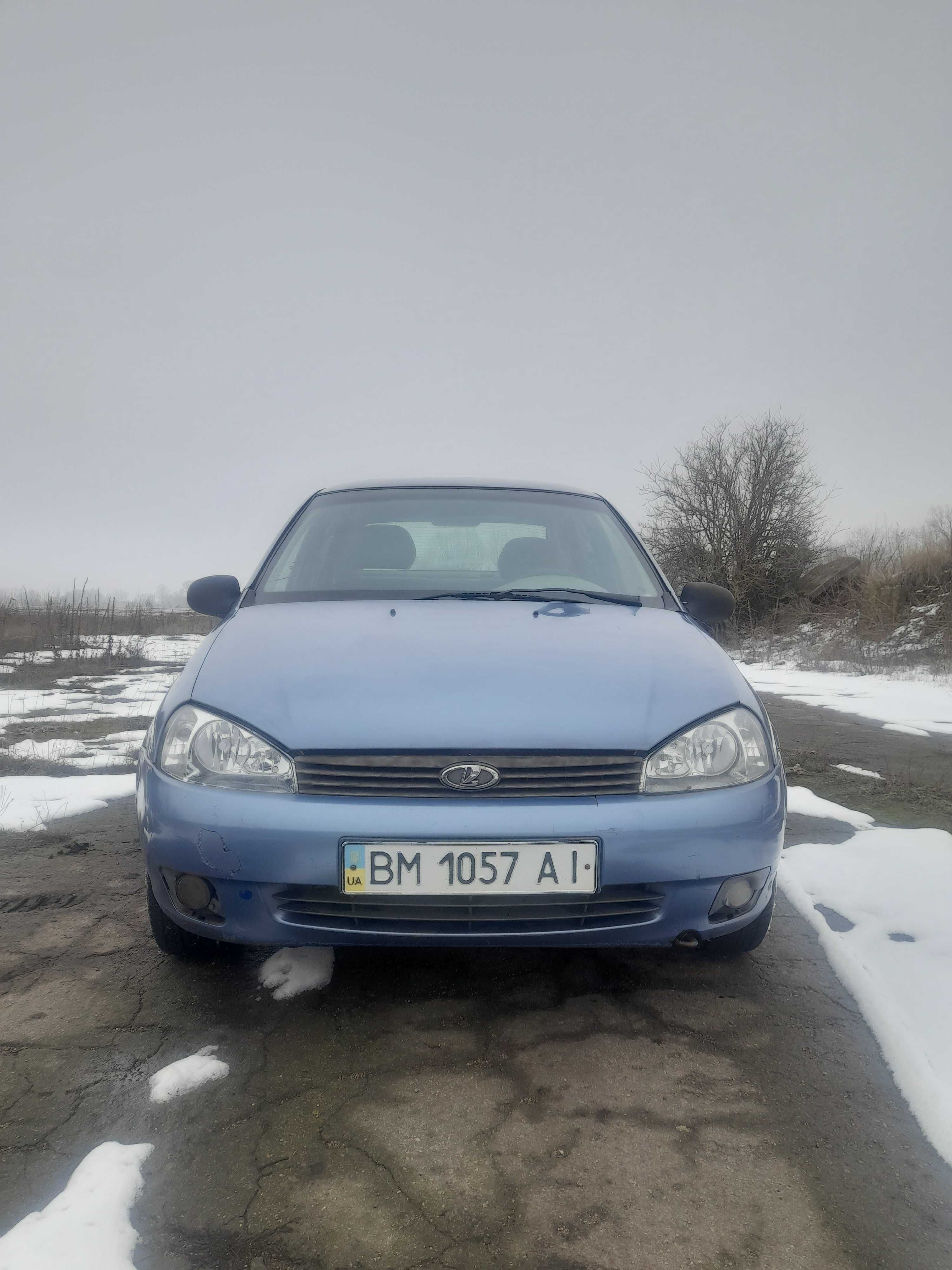 Ваз калина на ходу