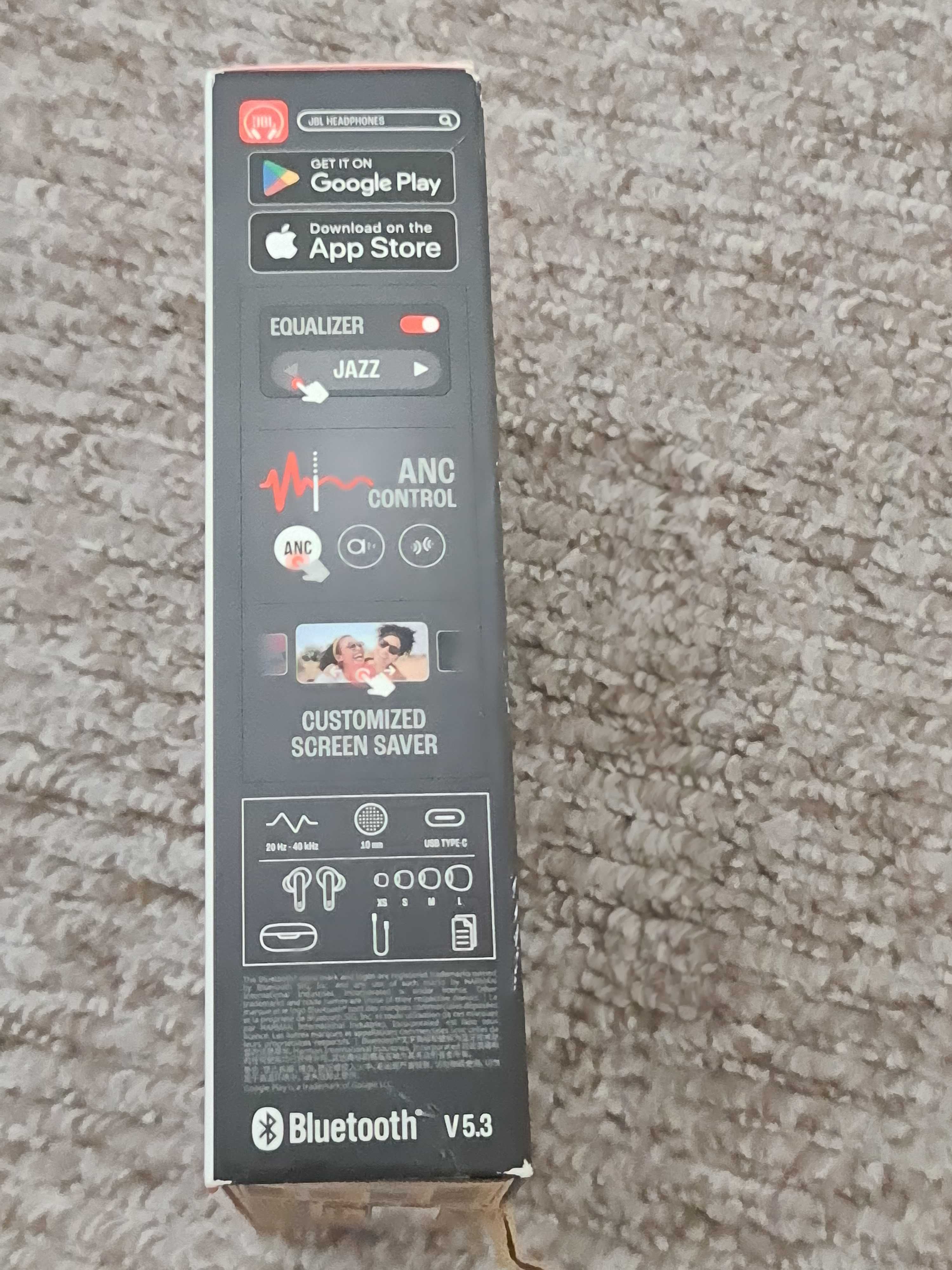 Наушники JBL Live Beam/FLEX  3 (JBLLIVEBEAM3BLK) Black. ОРИГІНАЛ. Нові