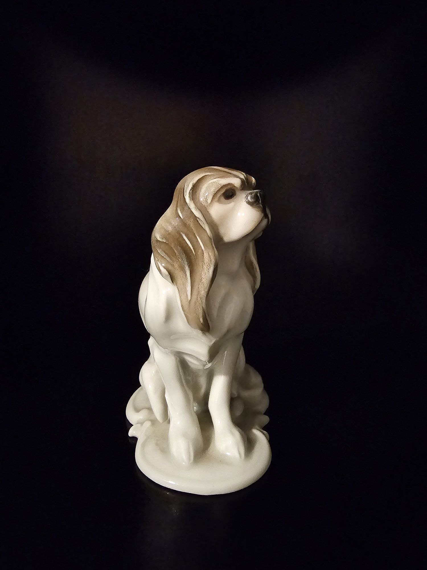 Figurka psa cavalier/pekińczyk Rosenthal