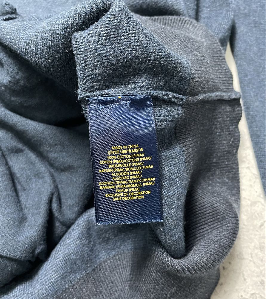 Polo Ralph Lauren Кофта Свитер На Замку Кардиган Оригинал L-XL PRL