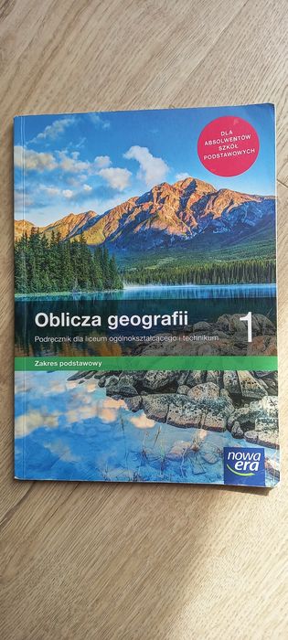 Geografia,  podręcznik, poziom podstawowy , klasa 1