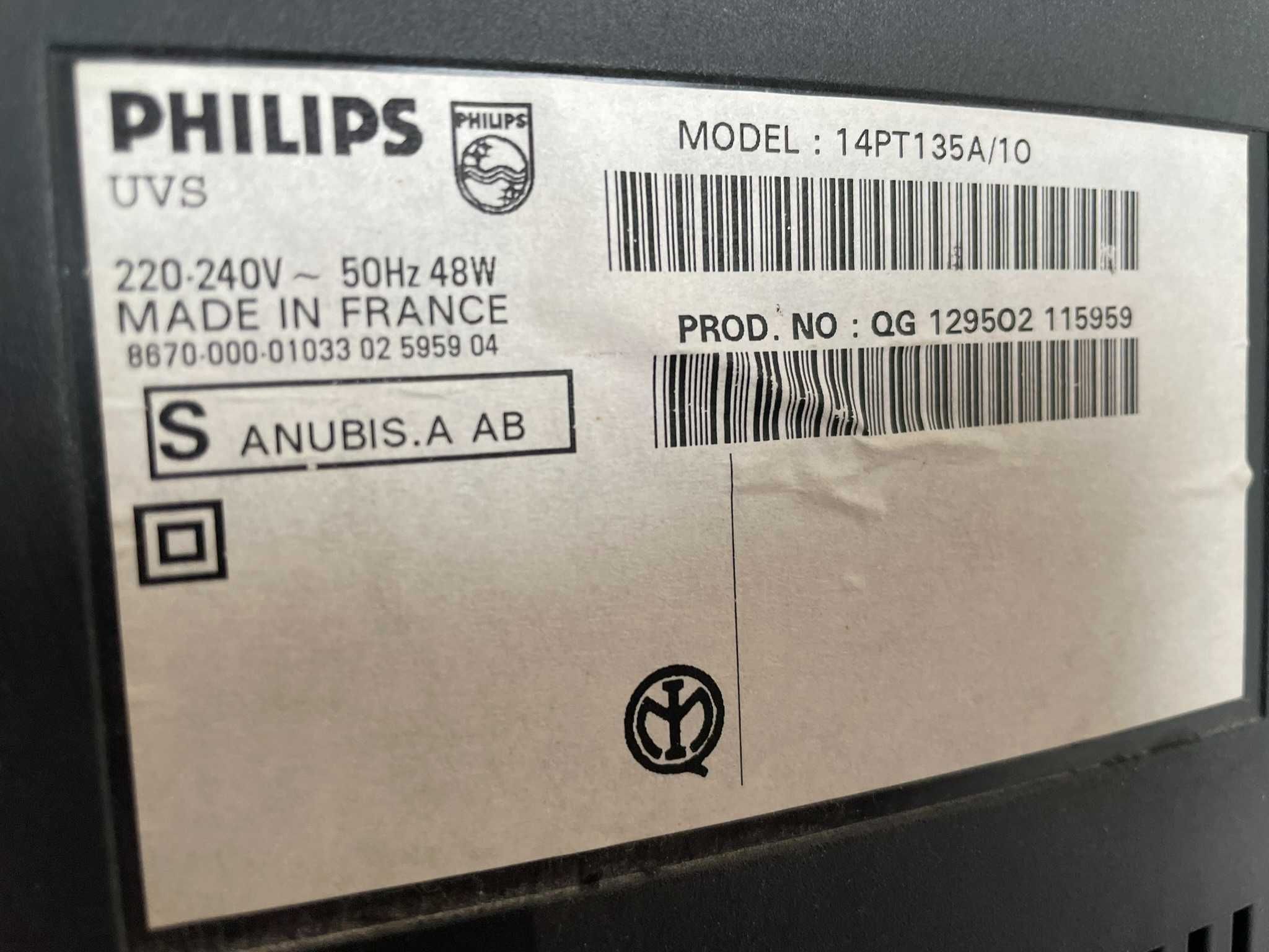 TV Phillips 14'' 37 cm