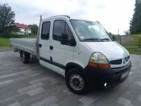 Renault Master 2.5 DCI 120km 7-osobowy Skrzynia 420x210 Brygadowy Doka Dubel Kabina  Brygadówka Movano Ducato  MAX