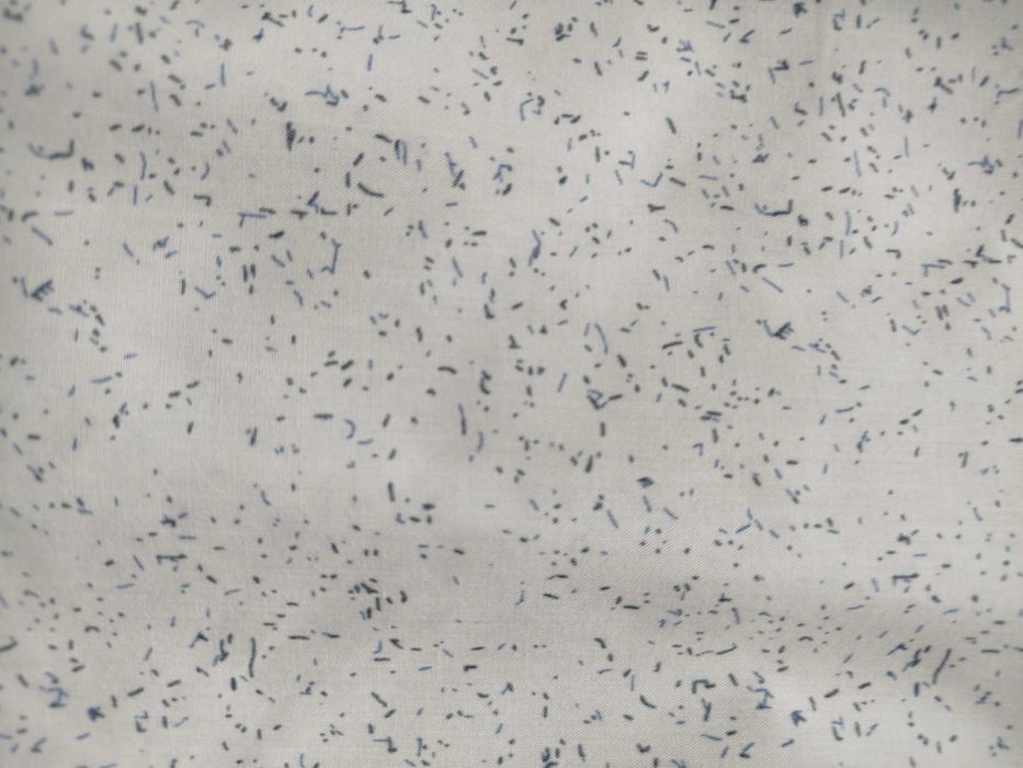 Biała koszula w niebieski lekki wzór, Doraton XL 43/43