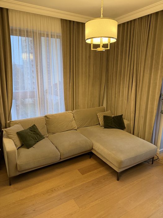 Sofa narożnik. Rogowa sofa. Rogówka. Harmony Cream