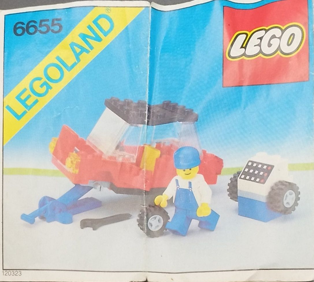 Lego 6655 Auto & Tire Repair Classic Town