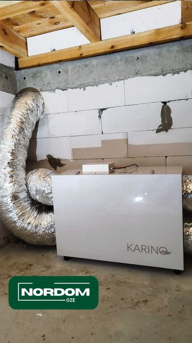 Rekuperacja - kompletny zestaw do samodzielnego montażu z projektem