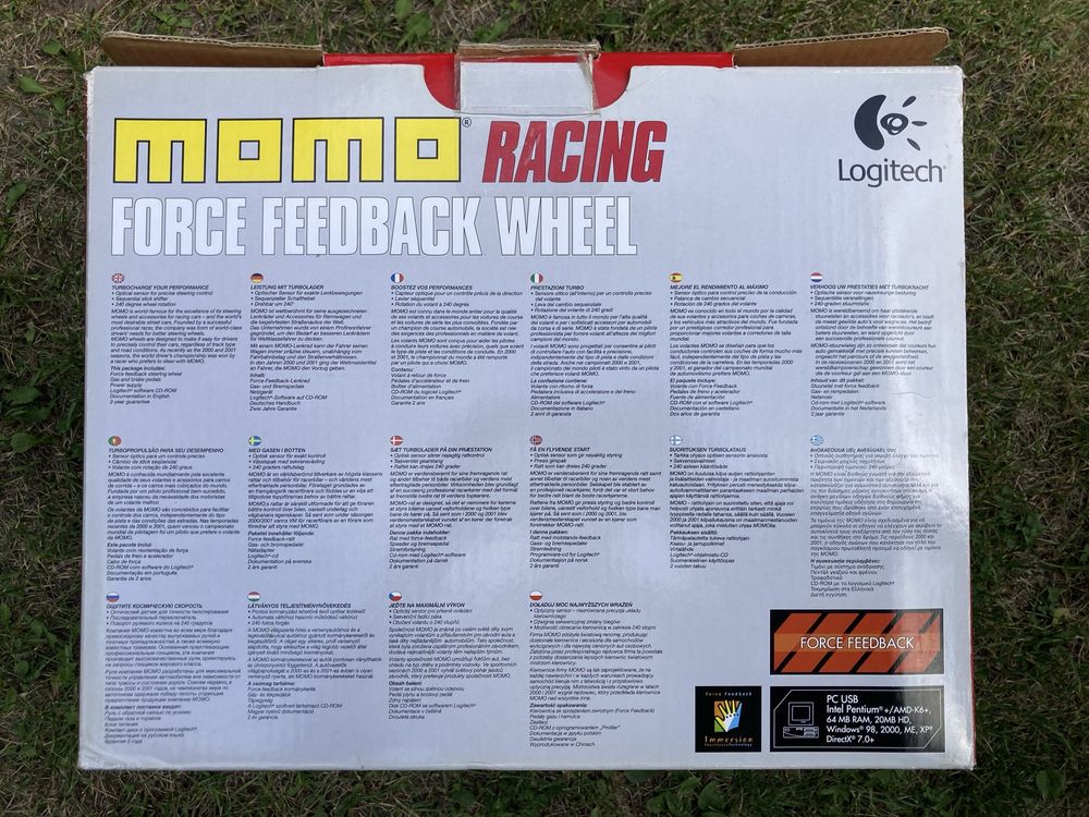 Logitech Momo Racing Force Feedback Wheel