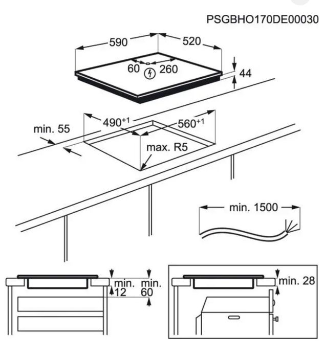 Płyta indukcyjna Electrolux Nowa - Okazja!